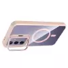Samsung Galaxy S24 Plus Kılıf Standlı Kamera Lens Koruma Hediyeli Magsafe Şarj Lopard Etro Kapak Koruyucu