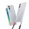 Samsung Galaxy S25 Edge Kılıf Airbagli Takılabilir Askı Aparatlı Lopard Snap Silikon Kapak