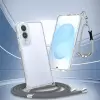 Samsung Galaxy S25 Edge Kılıf Airbagli Takılabilir Askı Aparatlı Lopard Snap Silikon Kapak