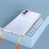 Samsung Galaxy S25 Edge Kılıf Airbagli Takılabilir Askı Aparatlı Lopard Snap Silikon Kapak
