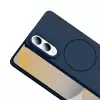 Samsung Galaxy S25 Edge Kılıf Magsafe Şarj Özellikli Lopard Ruby Sert Kapak