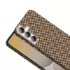 Samsung Galaxy S25 Plus Kılıf Magsafe Şarj Karbon Fiber Görünümlü Hafif Sağlam Gros Kapak Telefon Kılıfı