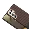Samsung Galaxy S25 Ultra Kılıf Magsafe Şarj Karbon Fiber Görünümlü Hafif Sağlam Gros Kapak Telefon Kılıfı