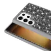 Samsung Galaxy S25 Ultra Kılıf Parlak Taşlı Tasarım Lopard Pırlanta Kapak