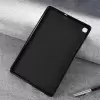 Samsung Galaxy Tab A7 10.4 T500 2020 Kılıf Lopard Tablet Kamera Korumalı Renksiz Şeffaf Esnek Silikon Kapak Süper