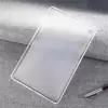 Samsung Galaxy Tab A7 10.4 T500 2020 Kılıf Lopard Tablet Kamera Korumalı Renksiz Şeffaf Esnek Silikon Kapak Süper