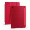 Samsung Galaxy Tab A7 10.4 T500 2020 Kılıf Lopard Tri Folding Kalem Bölmeli Standlı Kılıf