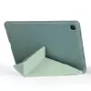 Samsung Galaxy Tab A7 10.4 T500 2020 Kılıf Lopard Tri Folding Kalem Bölmeli Standlı Kılıf
