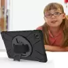 Samsung Galaxy Tab A7 10.4 T500 2020 Uyumlu Tablet Silikon Tank Military Ultra Koruma Standlı Defender