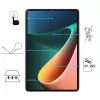 Samsung Galaxy Tab A9 Uyumlu İnce Ekran Koruyucu Esnek Kırılmaz Tablet Blue Nano Koruma