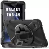 Samsung Galaxy Tab A9 Uyumlu Tablet Silikon Tank Military Ultra Koruma Standlı Defender