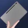 Samsung Galaxy Tab S10 Ultra Kılıf Tablet Kamera Korumalı Renksiz Şeffaf Esnek Silikon Kapak Süper