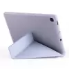 Samsung Galaxy Tab S6 Lite P610 Kılıf Lopard Tri Folding Kalem Bölmeli Standlı Kılıf