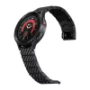 Samsung Galaxy Watch 4 44mm Karbon Fiber Pitaka Modern Series Black-grey Twill Kordon