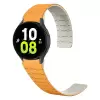 Samsung Galaxy Watch 5 44mm  KRD-111 20mm Çizgili Desenli Silikon Kordon