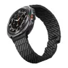 Samsung Galaxy Watch Ultra 47mm Karbon Fiber Pitaka Modern Series Black-grey Twill Kordon