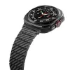 Samsung Galaxy Watch Ultra 47mm Karbon Fiber Pitaka Modern Series Black-grey Twill Kordon