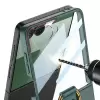 Samsung Galaxy Z Flip 7 Kılıf Magsafe Şarj Özellikli Lopard Kıpta Yüzüklü Flip Sert Kapak