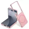 Samsung Galaxy Z Flip 7 Kılıf Wireless Şarj Özellikli Lopard Kıpta Magsafe Kapak