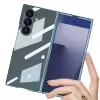 Samsung Galaxy Z Fold 7 Kılıf Lopard Full Camlı Kıpta Kapak
