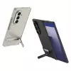 Samsung Galaxy Z Fold 7 Kılıf Lopard Kamera Çıkıntı Suni Deri Standlı Ince Kapak Kıpta Standlı