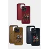 Santa Barbara Polo Racquet Club İphone 13 Pro Jockey Deri Kapak - Kırmızı