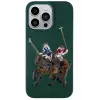 Santa Barbara Polo Racquet Club İphone 13 Pro Max Jockey Deri Kapak - Yeşil