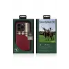 Santa Barbara Polo Racquet Club İphone 13 Pro Max Plaid Kartvizitli Kapak - Siyah