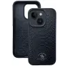 Santa Barbara Polo Racquet Club İphone 15 Plus Knight Deri Kapak - Siyah