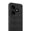 Tecno Spark 20c Kılıf Esnek Tpu Oyuklu Arka Yüzey Tasarımlı Lopard Etnik Silikon Kapak