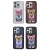 Venco İphone 11 Cute Desenli Kapak - Koyu Kahve