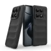 Xiaomi 14t Pro Kılıf Esnek Tpu Oyuklu Arka Yüzey Tasarımlı Lopard Etnik Silikon Kapak