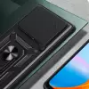 Xiaomi 14t Pro Kılıf Magnetik Standlı Kamera Korumalı Lopard Sürgülü Kamera Korumalı Yüzüklü Tasarım Armor Vega