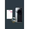 Xiaomi 15 Ultra Kamera Koruyucu 3D Lens Koruma Siyah Çerçeveli Parlak Renkli Cam 3d-kamera-cam