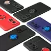 Xiaomi Mi 10T 5G Kılıf Lopard Kamera Korumalı Yüzüklü Standlı Koruyucu Orjinal Kalite Ravel