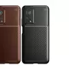 Xiaomi Mi 10T Pro 5G Kılıf Lopard Kamera Korumalı Karbon Desenli Negro Kapak Orijinal Yüzey Kılıf