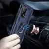 Xiaomi Mi 10T Pro 5G Kılıf Lopard Kamera Korumalı Sürgülü Yüzüklü Orjinal Tasarım Armor Vega