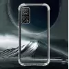 Xiaomi Mi 10T Pro 5G Kılıf Lopard Nitro Antishock Köşe Koruma Darbe Emici Şeffaf Orjinal Doku Silikon