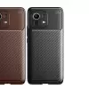 Xiaomi Mi 11 Kılıf Lopard Kamera Korumalı Karbon Desenli Negro Kapak Orijinal Yüzey Kılıf