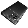 Xiaomi Mi 11 Kılıf Lopard Kamera Korumalı Karbon Desenli Negro Kapak Orijinal Yüzey Kılıf