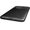 Xiaomi Mi 11 Kılıf Lopard Kamera Korumalı Karbon Desenli Negro Kapak Orijinal Yüzey Kılıf