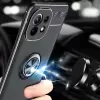 Xiaomi Mi 11 Kılıf Lopard Kamera Korumalı Yüzüklü Standlı Koruyucu Orjinal Kalite Ravel