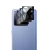 Xiaomi Mi 13T  Siyah Çerçeveli Lens Koruma Parlak Renkli Kamera Koruyucu CL-08 Cam 3D-Kamera-Cam