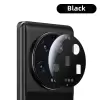 Xiaomi Mi 14 Ultra  Siyah Çerçeveli Lens Koruma Parlak Renkli Kamera Koruyucu CL-08 Cam 3D-Kamera-Cam