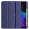 Xiaomi Pad 7 Kılıf Lopard Tri Folding Kalem Bölmeli Standlı Kılıf