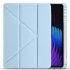 Xiaomi Pad 7 Kılıf Lopard Tri Folding Kalem Bölmeli Standlı Kılıf