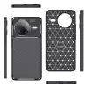 Xiaomi Poco F7 Pro Kılıf Lopard Kamera Korumalı Karbon Desenli Negro Kapak Yüzey Kılıf