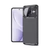 Xiaomi Poco F7 Pro Kılıf Lopard Kamera Korumalı Karbon Desenli Negro Kapak Yüzey Kılıf