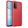 Xiaomi Poco M3 Kılıf Lopard Kamera Korumalı Deri Orjinal Görünümlü Kapak Niss