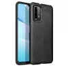 Xiaomi Poco M3 Kılıf Lopard Kamera Korumalı Deri Orjinal Görünümlü Kapak Niss